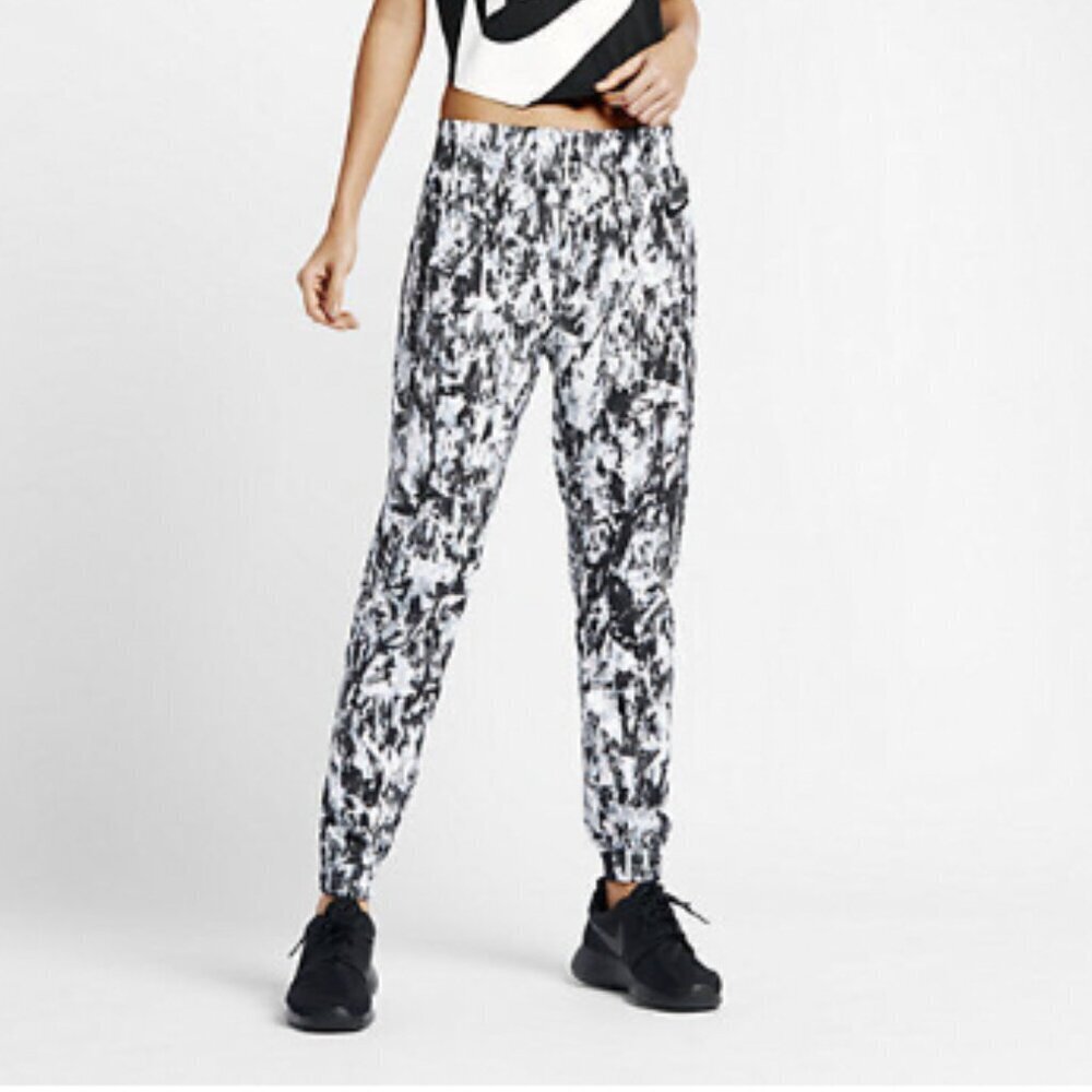 Nike All Over Print Bonded Woven Mish Mash Pants Size Small EUC